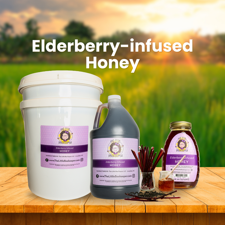 Elderberry-infused honey Products
