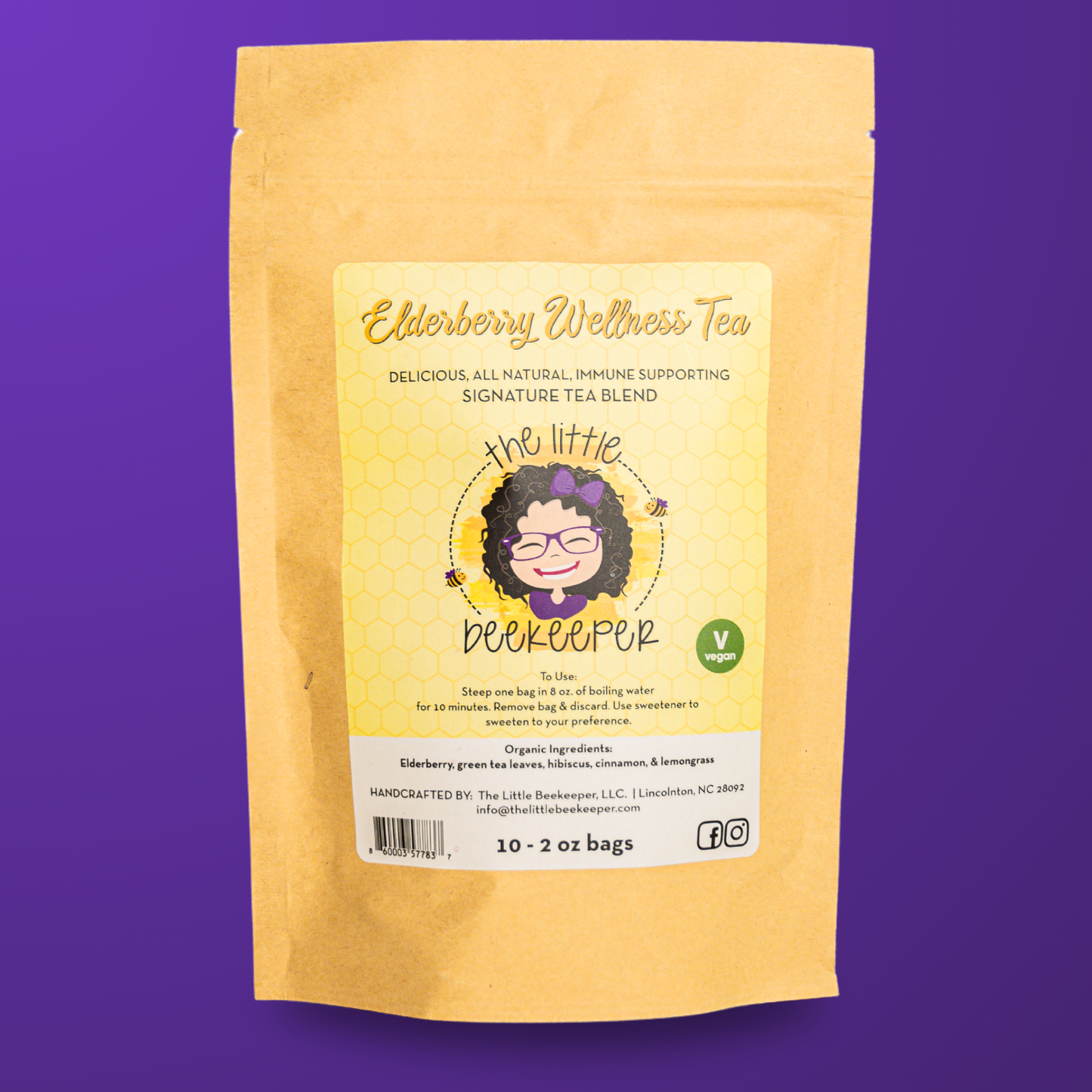 Elderberry Wellness Tea 10 Count