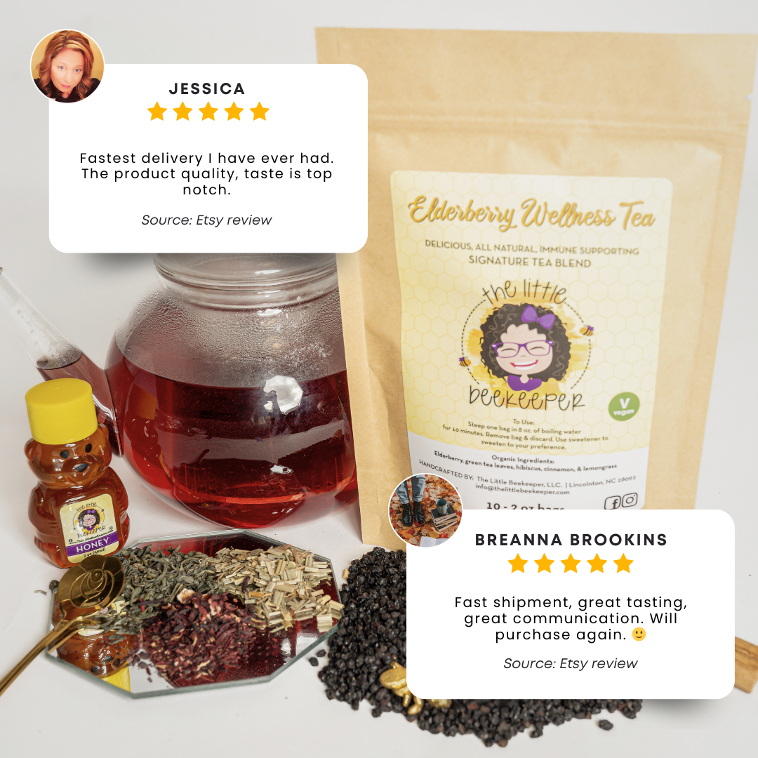 Elderberry Wellness Tea 10 Count