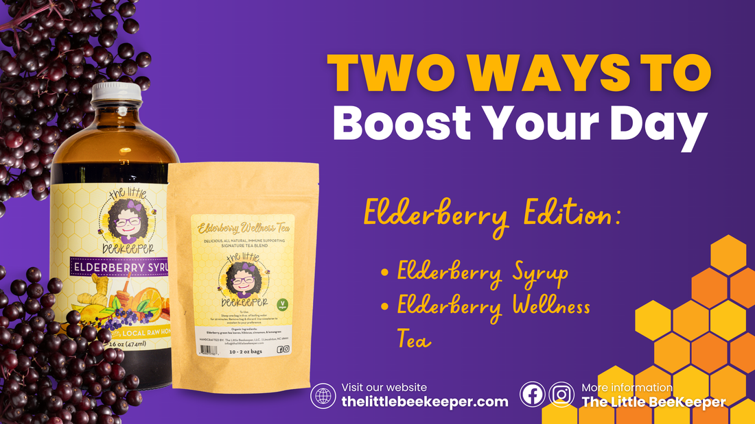 A Cozy Wellness Routine with Elderberry Syrup and Elderberry Wellness Tea