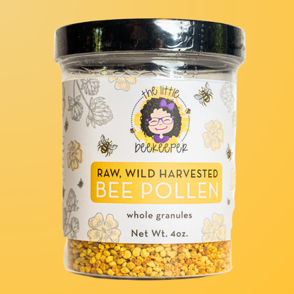 100% Raw Wild Harvested Bee Pollen